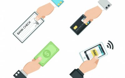 Pagamentos com cartão, cheque ou dinheiro?